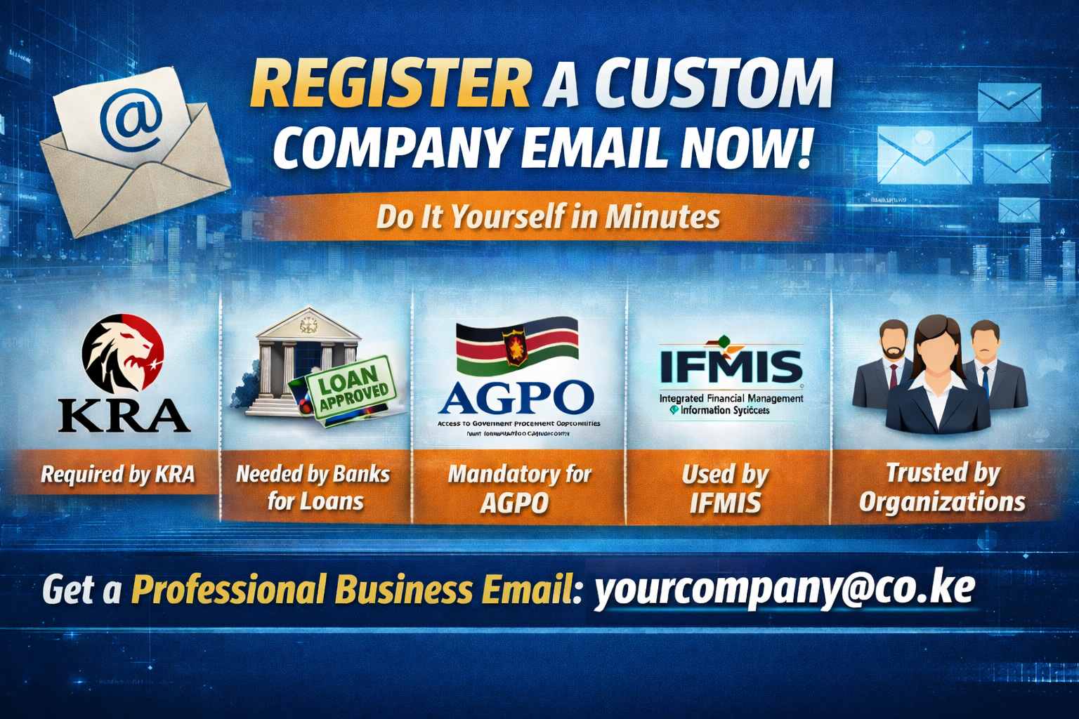 Professional Business Email for Kenyan SMEs