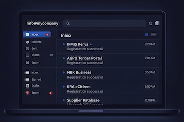 Company Email for AGPO and IFMIS